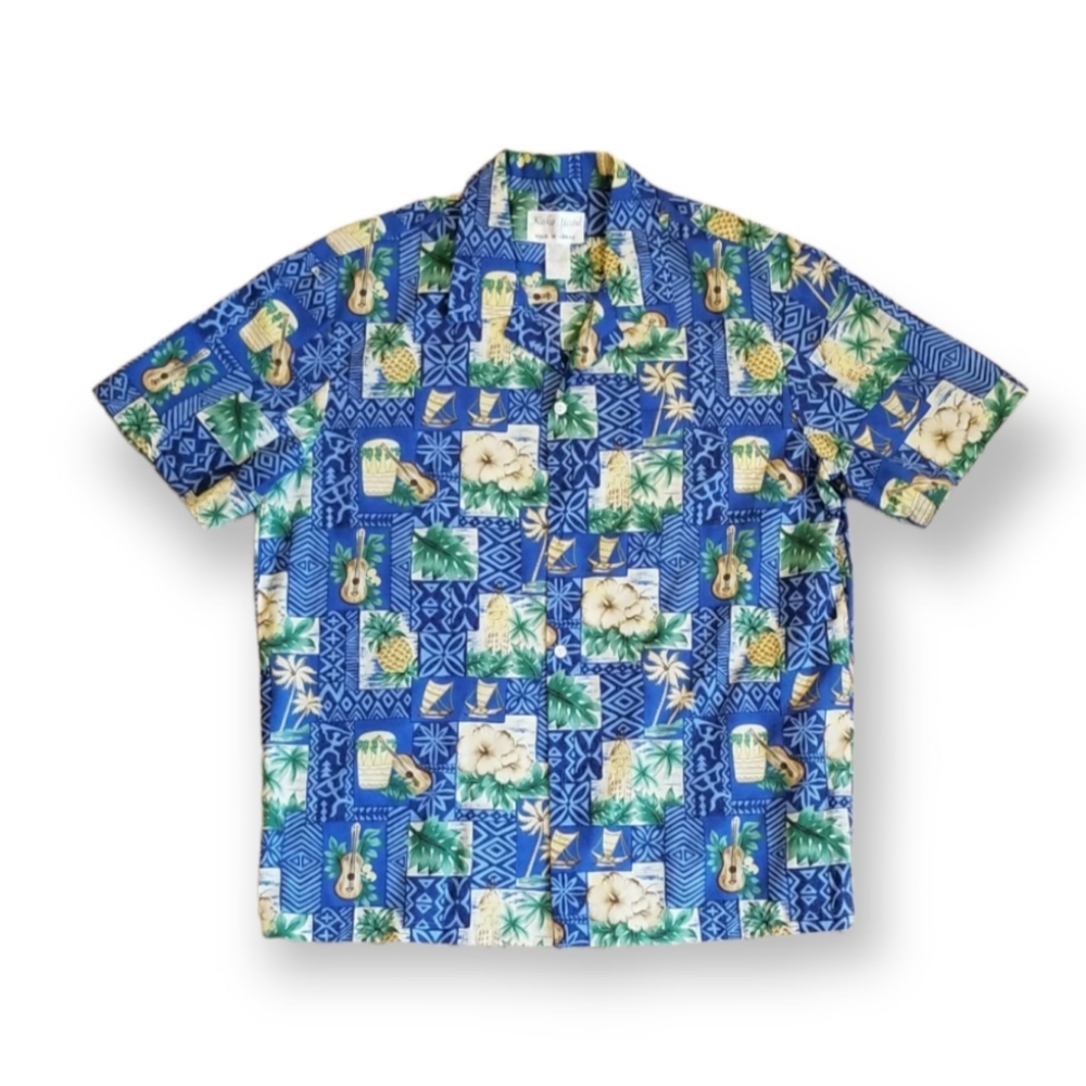 NWOT, Never Worn, Men's Hawaiian Shirt Size L